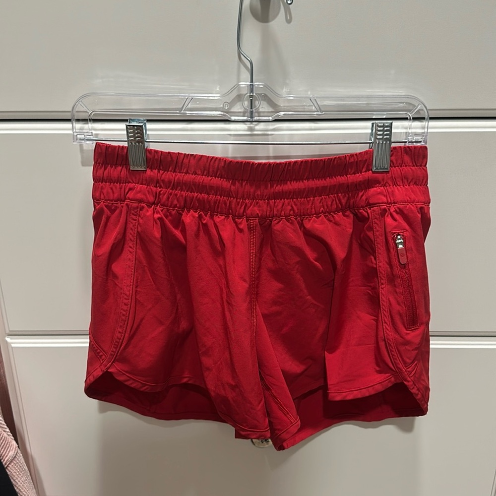 Lululemon running shorts size 8